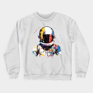 Astronaut Spaceman World Adventure Discovery Crewneck Sweatshirt